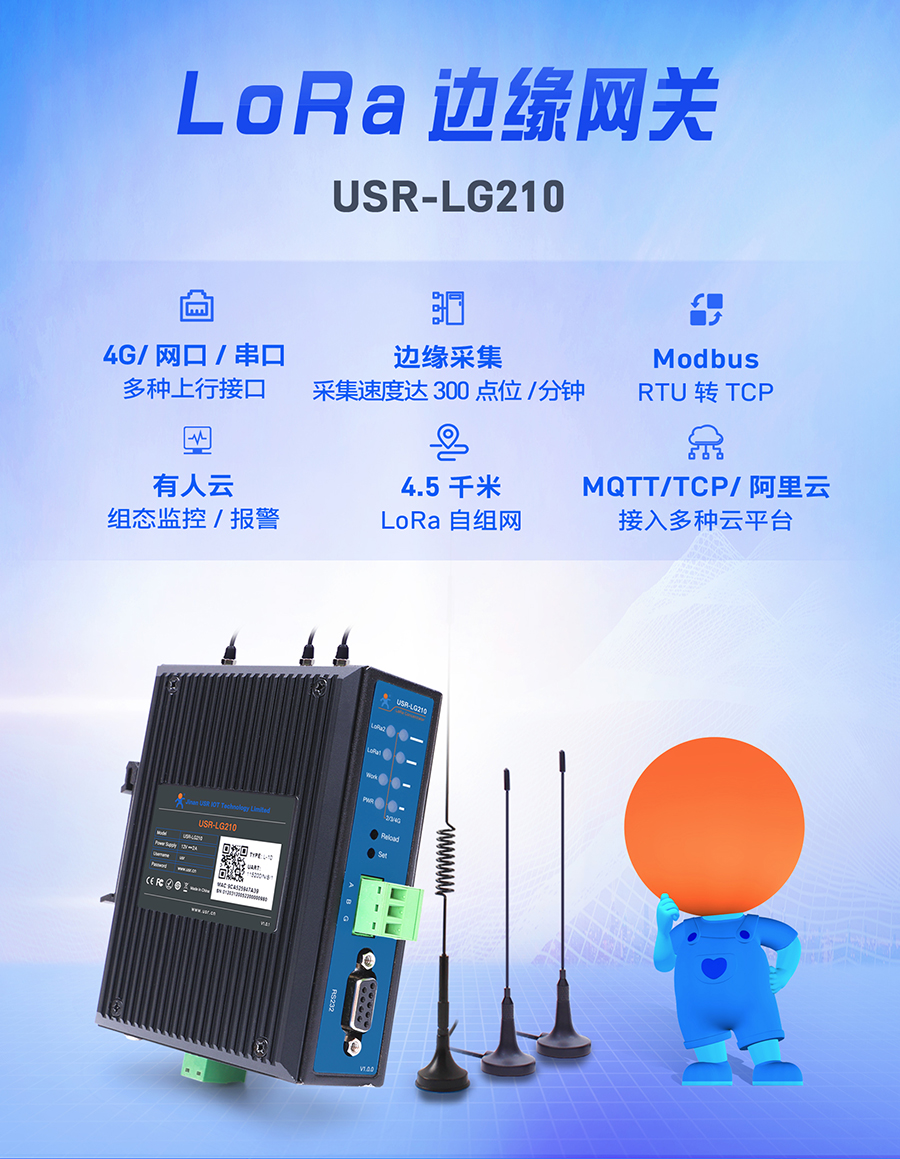 LoRa無線網關LG210 LoRa無線網關LG210